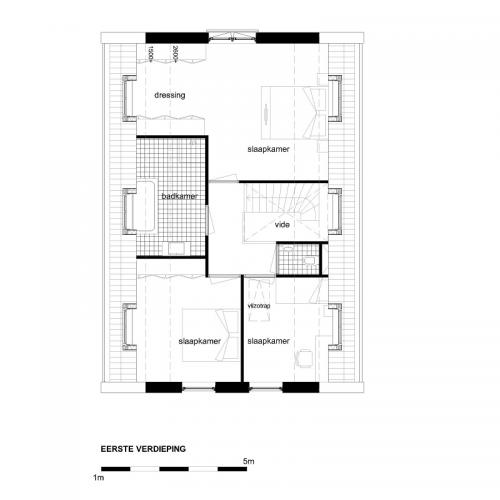 4 stuks dakkapellen afmeting 1,6 meter extra inhoud 8 m3